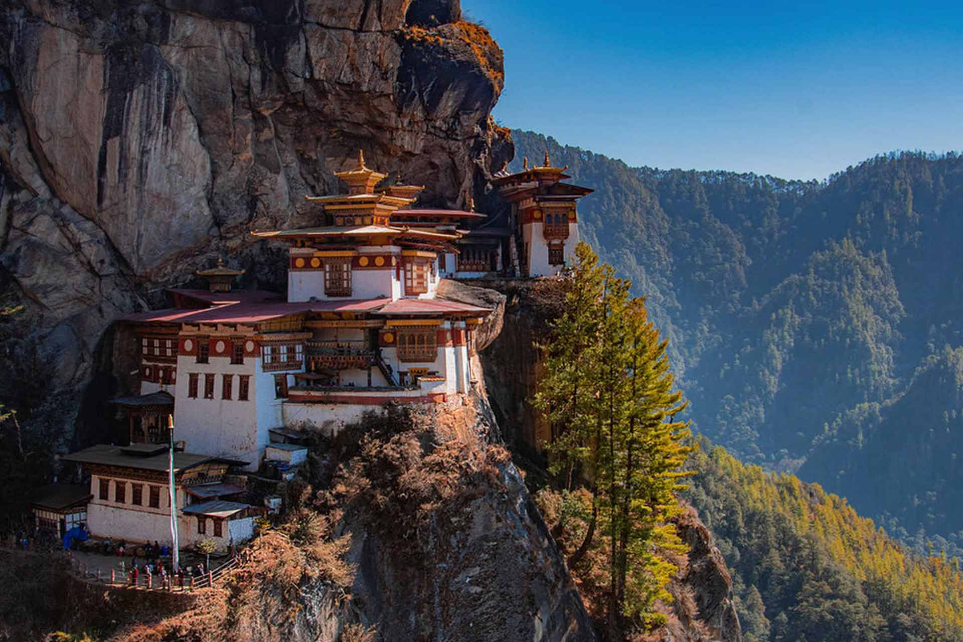 Intia Bhutan Paro Taktsang