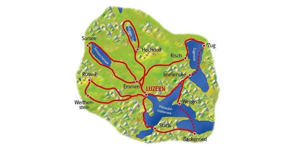 Luzern kartta